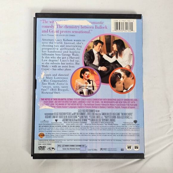 Two Weeks Notice (Sandra Bullock, Hugh Grant) - Picture 3 of 3